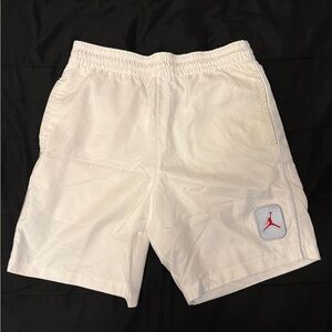 Jordan White Athletic Shorts Lightweight Mesh